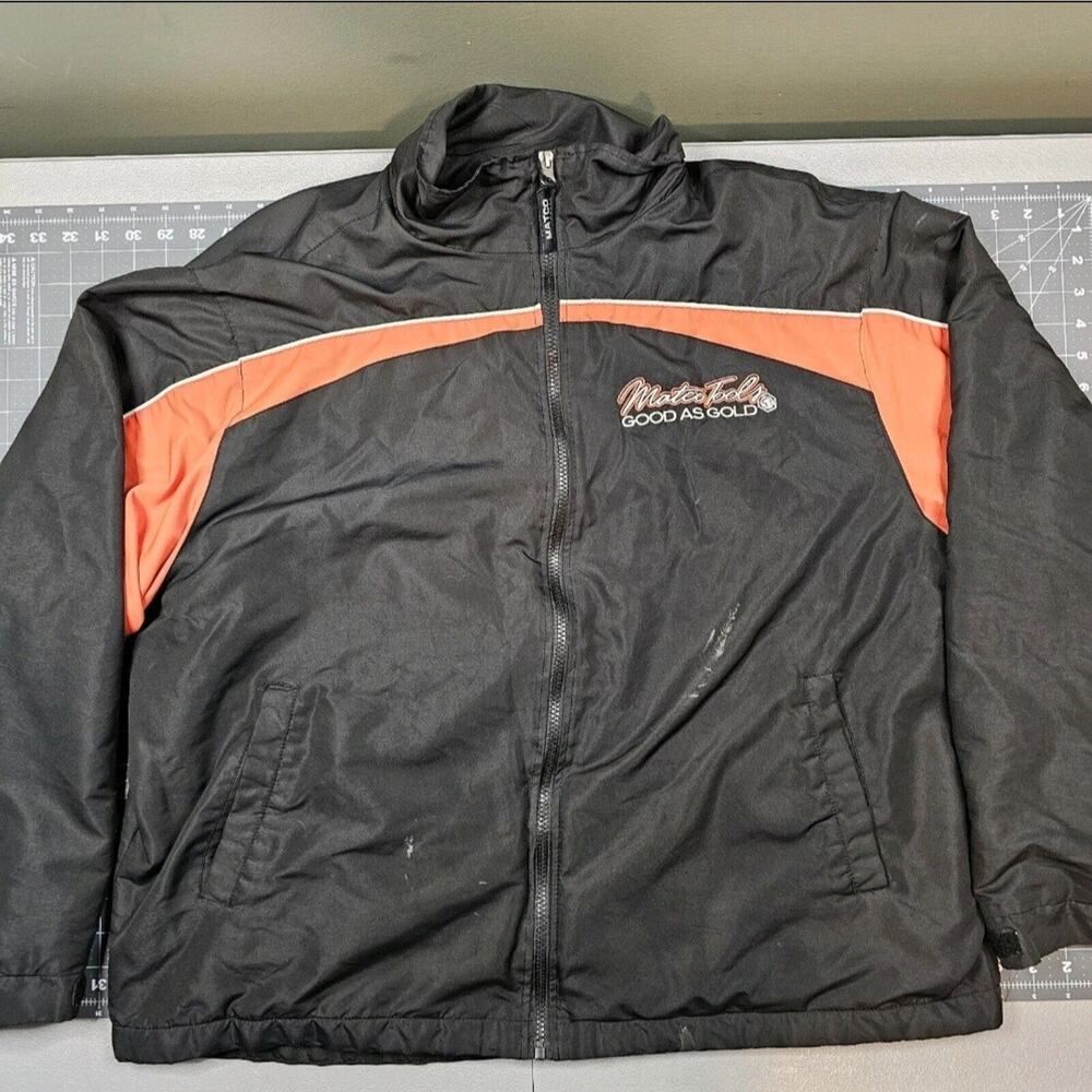 Matco Tools Jacket Mens XL Full Zip Bomber Biker Mechanic Streetwear Workwear
